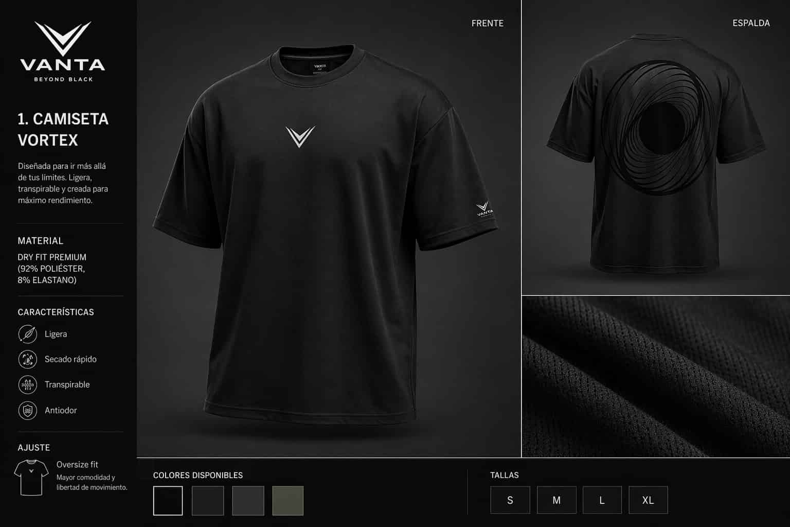 camisa vortex