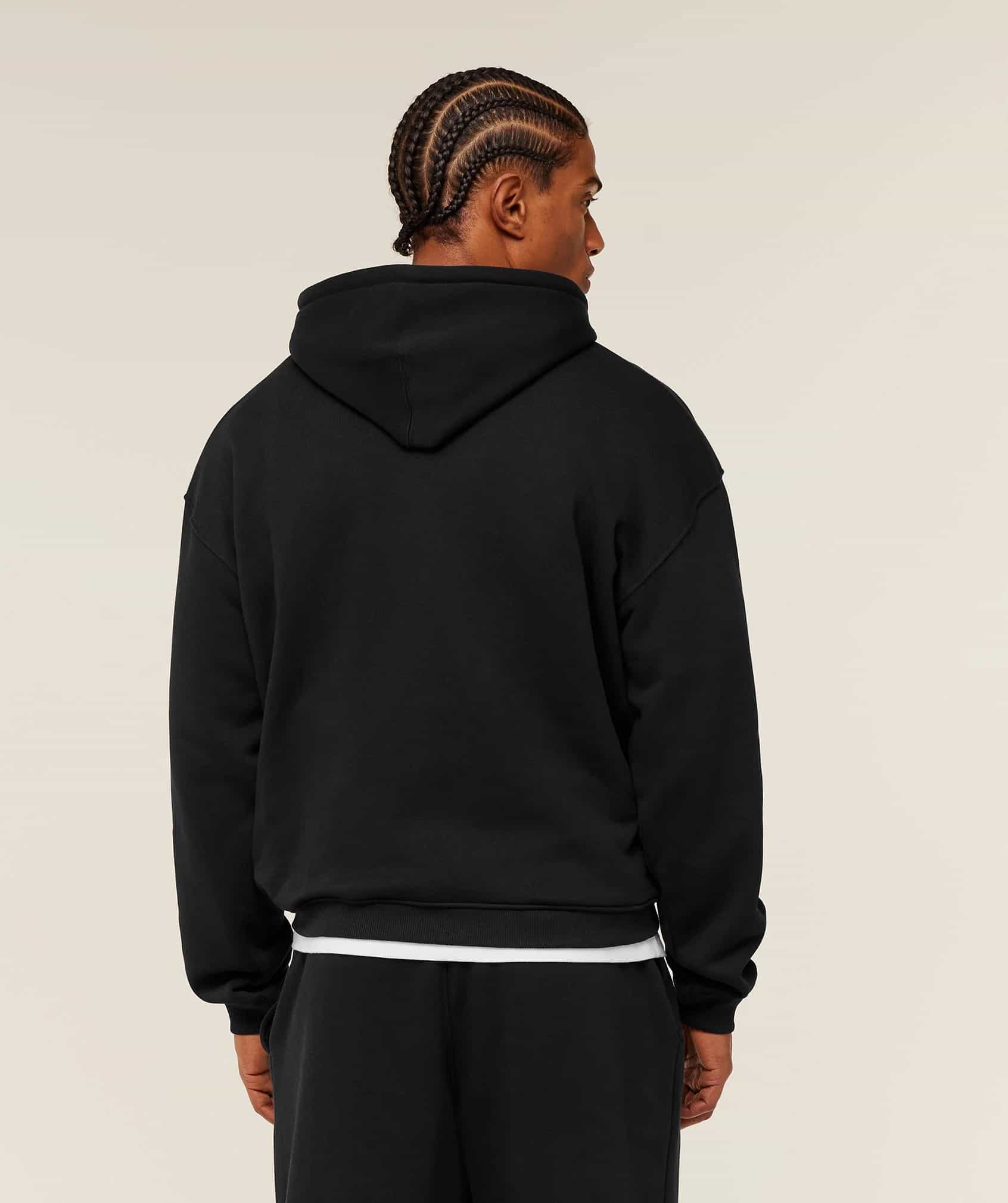 Fade Graphic Zip Through Hoodie